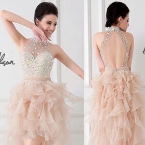 Angela & Alison Short Prom Dress size 4